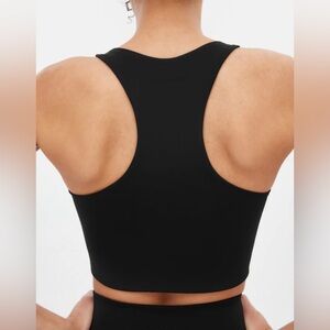 Girlfriend Collective Black Paloma Racerback Bra